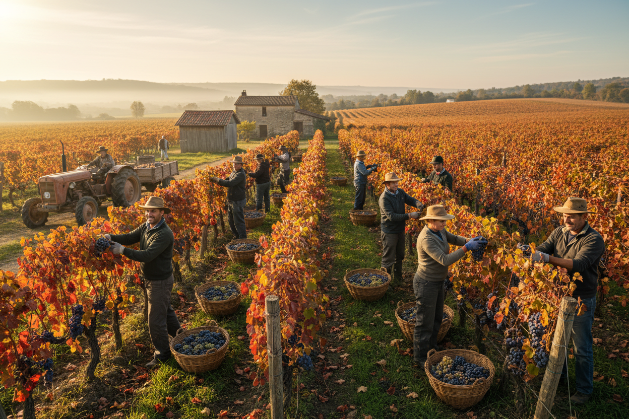 Vendanges manuelles : pourquoi ça change tout dans votre verre