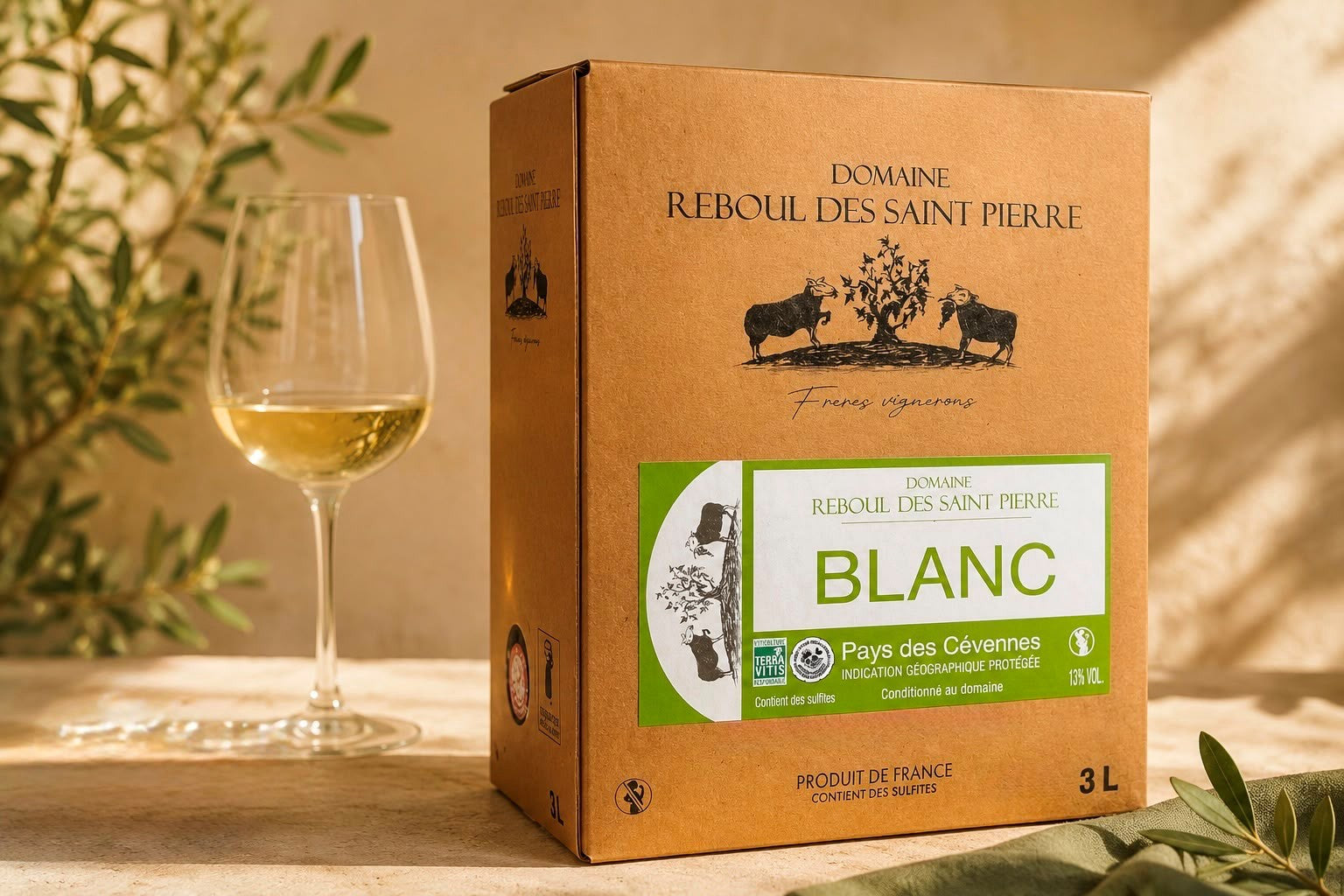 Domaine Reboul - BIB 3L Blanc